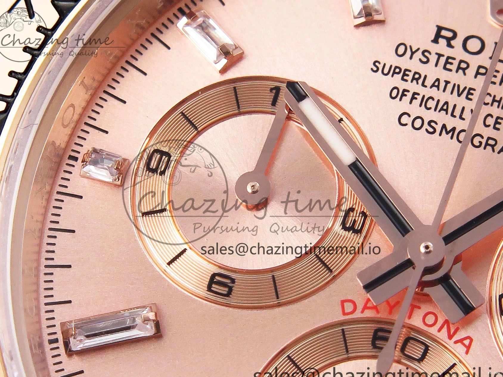 MiroTime 0402 Bold Daytona 116505 KING 1:1 Best Edition RG Crystal Dial on RG Bracelet SH 1938